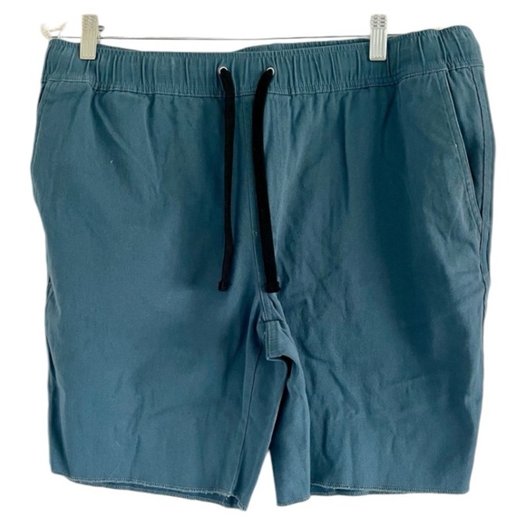 LIRX Men’s Blue Elastic/Tie Waist Pull On Cotton Shorts-Size XL - Picture 1 of 6